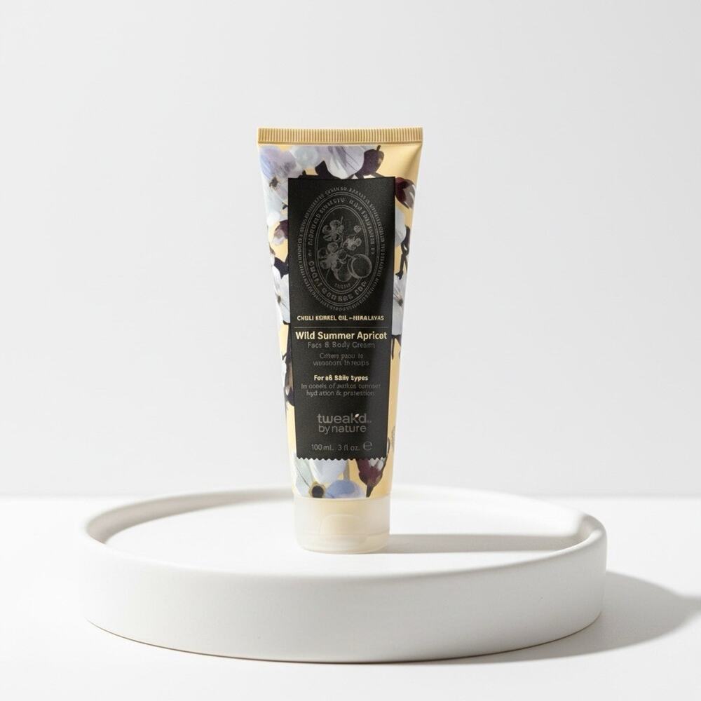 Tweak'd By Nature face and body cream ~ Wild Summer Apricot ~ 3 oz travel (m1.5